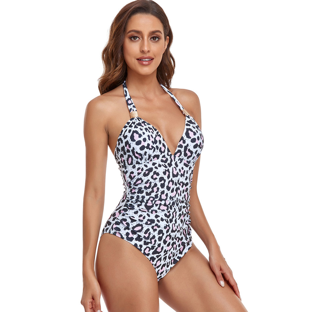 Damen Eleganter Hochgeschnittener Badeanzug R&B