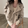 R&B | Oversized-Jacke mit Knöpfen für Frauen