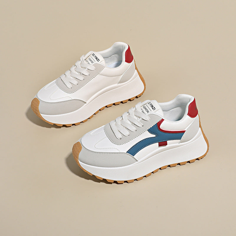 Damen Sportliche Chunky Sneaker mit dämpfender Laufsohle und modischem Design R&B