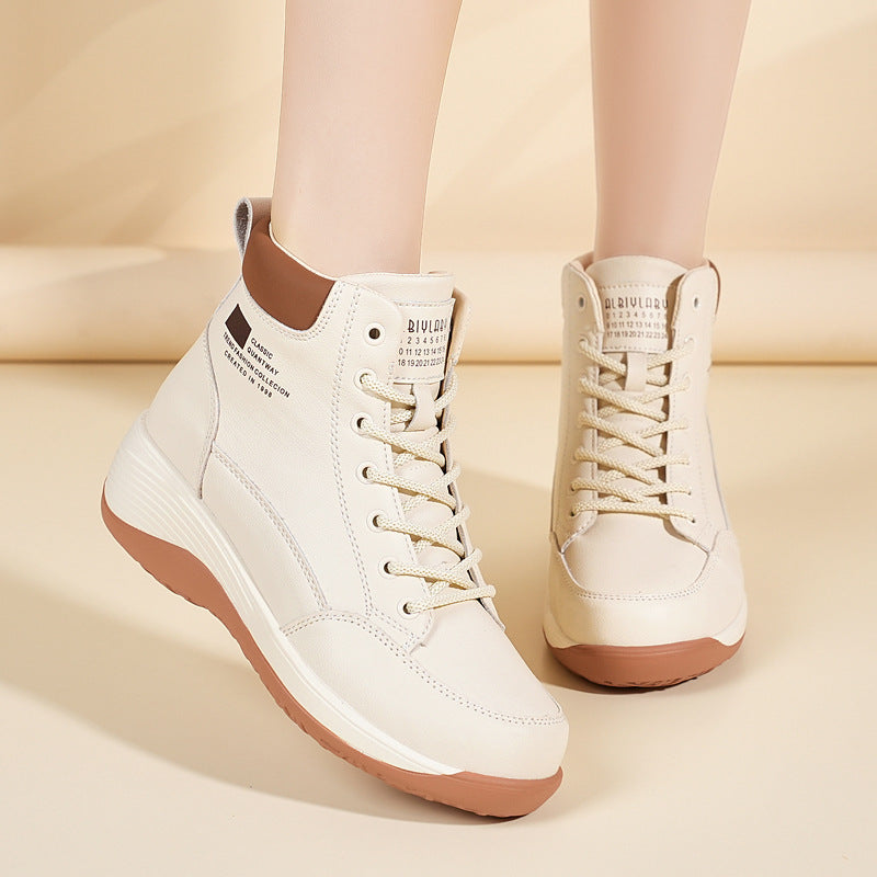 Damen Modische High-Top Sneakers R&B