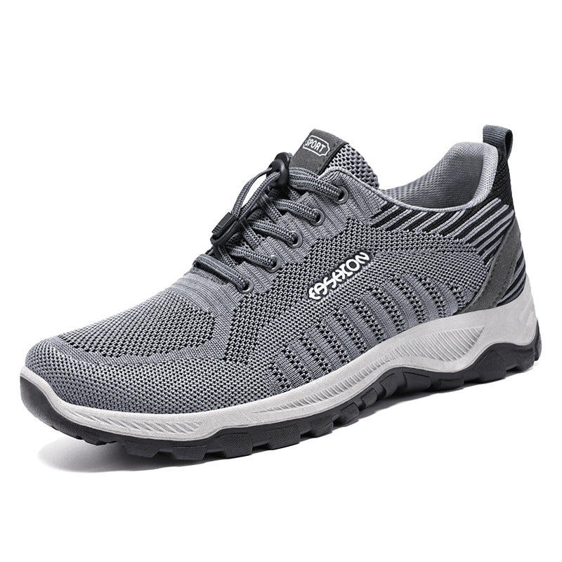 Damen Sportliche Mesh-Laufschuhe mit elastischem Schnürsystem R&B