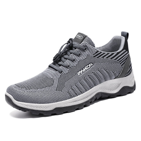 Damen Sportliche Mesh-Laufschuhe mit elastischem Schnürsystem R&B