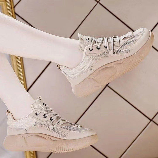 Damen Sportliche Sneakers mit atmungsaktiver Mesh-Oberfläche und komfortabler Sohle R&B
