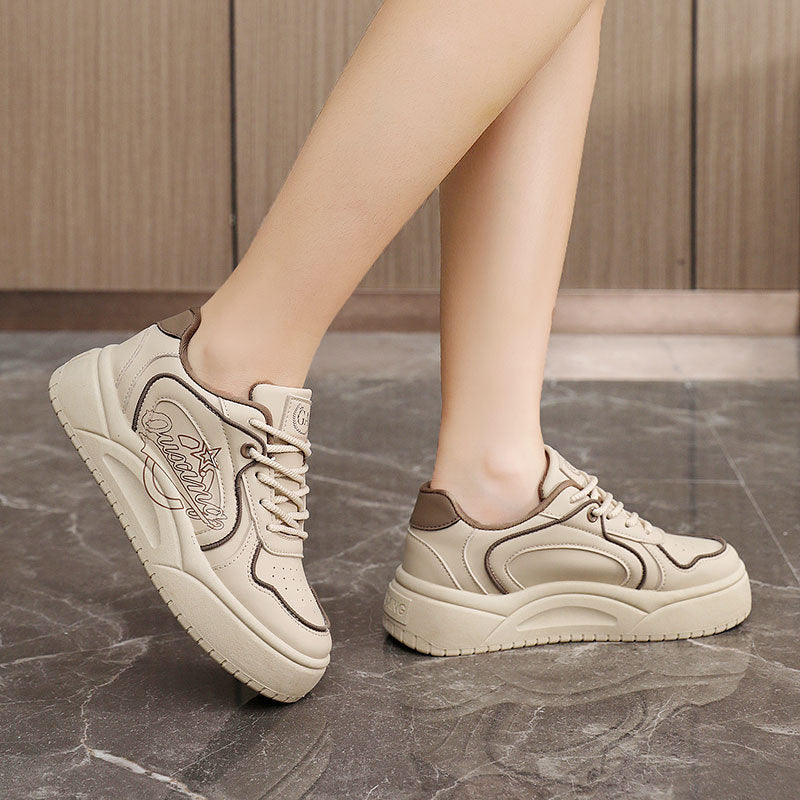 Damen Sportliche Sneakers mit herausnehmbarer Dämpfungstechnologie und hochwertiger Oberflächenstruktur R&B