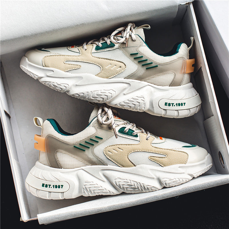Herren Sportliche Komfort-Sneaker mit stabiler Sohle