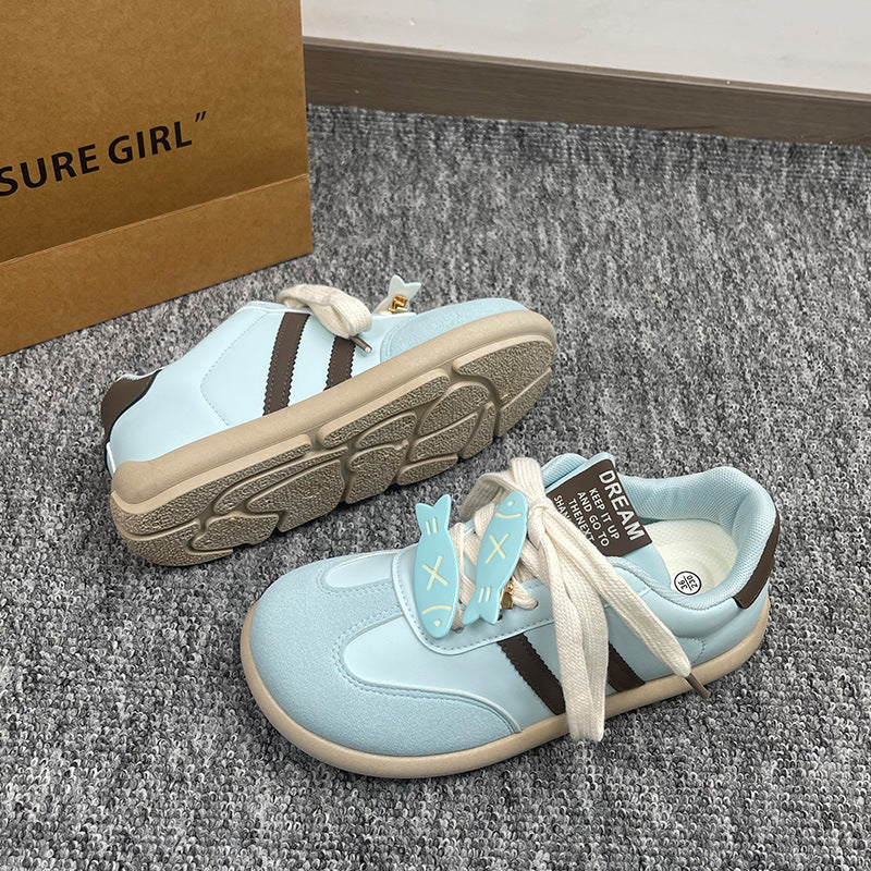 Damen Sportliche Sneakers mit verspieltem Design und stabiler Sohle