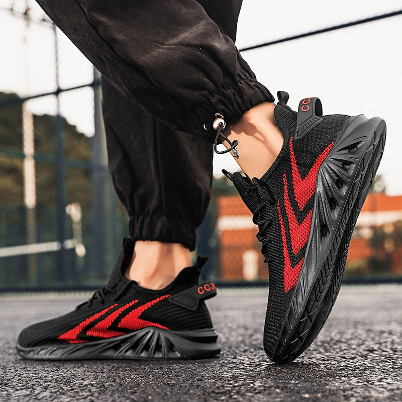 Damen Atmungsaktive und flexible Fitness-Sneaker mit rutschfester Sohle R&B