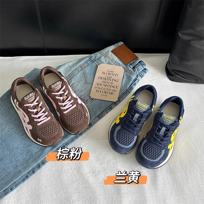 Damen Sportliche Freizeitsneaker mit atmungsaktivem Obermaterial und dämpfender Sohle R&B
