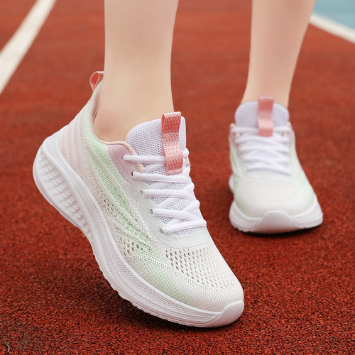 Damen Lauf-Sneaker mit atmungsaktivem Obermaterial und stoßdämpfender Sohle R&B