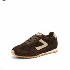 Damen hochwertige Sneaker mit warmem Fleece-Innenfutter und rutschfester Sohle R&B