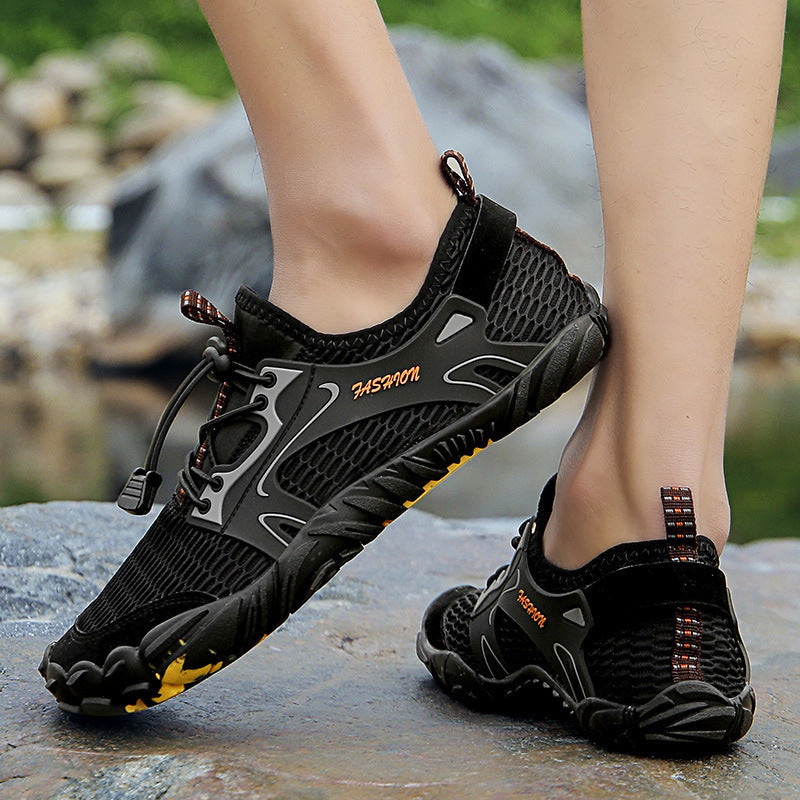 Damen Sportliche Aqua-Schlaufschuhe mit elastischem Schnellschnürsystem