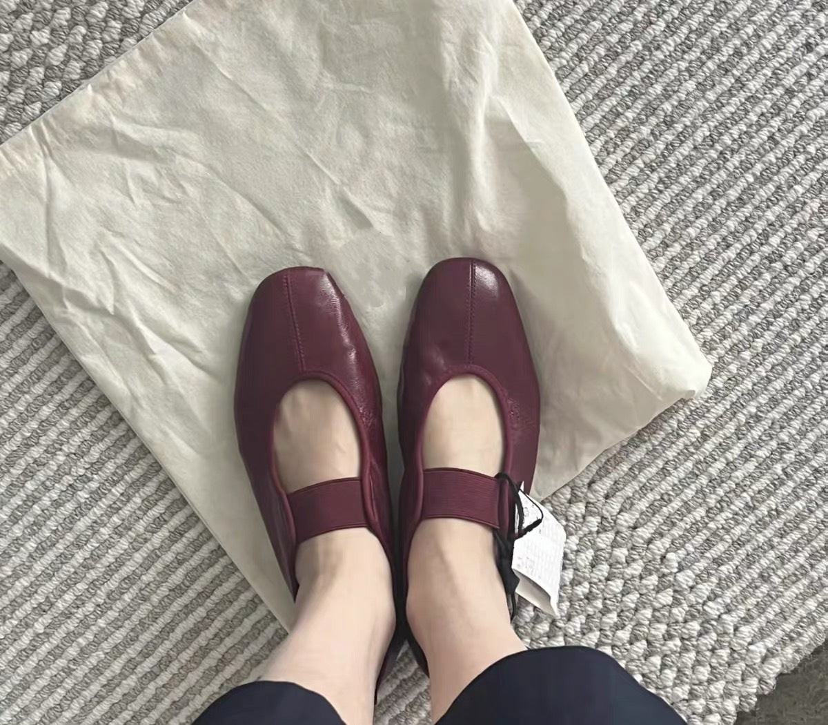 Damen Ballerinas mit flexiblem Riemendesign und komfortabler Innensohle R&B