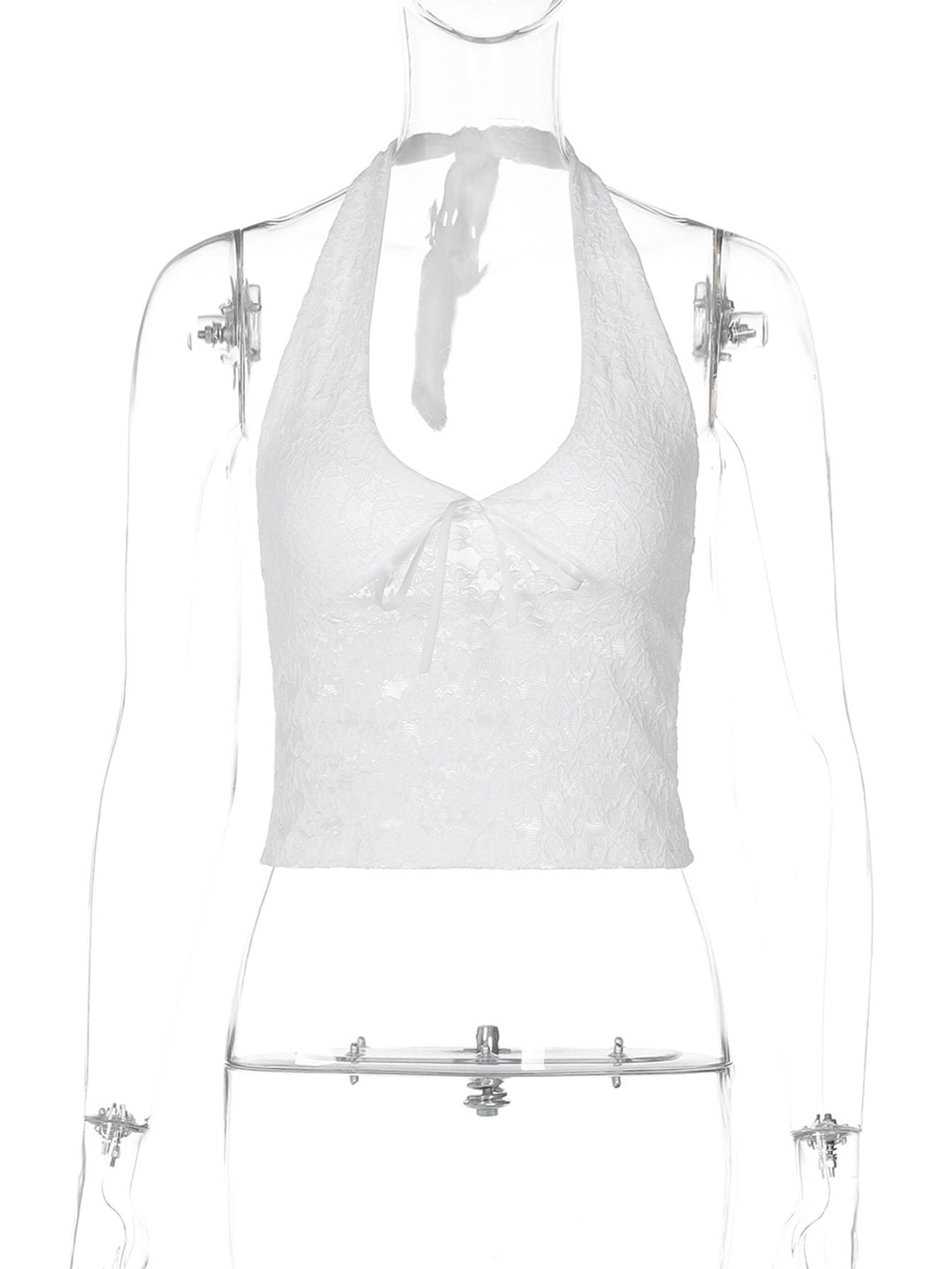 Damen Haltertop aus feiner Spitze R&B