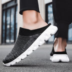 Damen Slip-On Freizeit-Schuhe mit atmungsaktiver Struktur R&B
