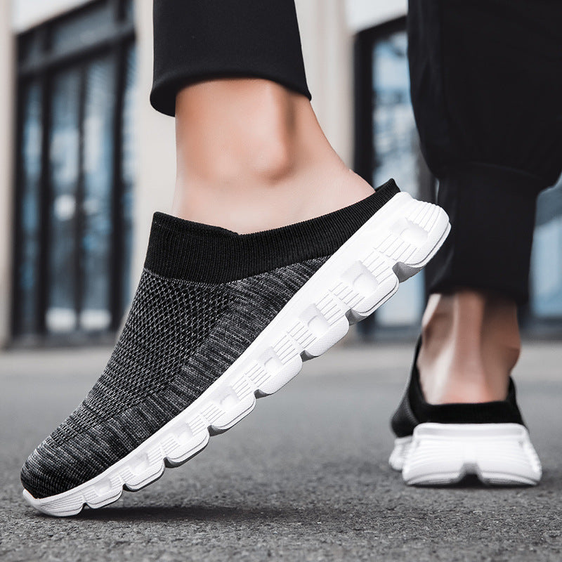 Damen Slip-On Freizeit-Schuhe mit atmungsaktiver Struktur R&B
