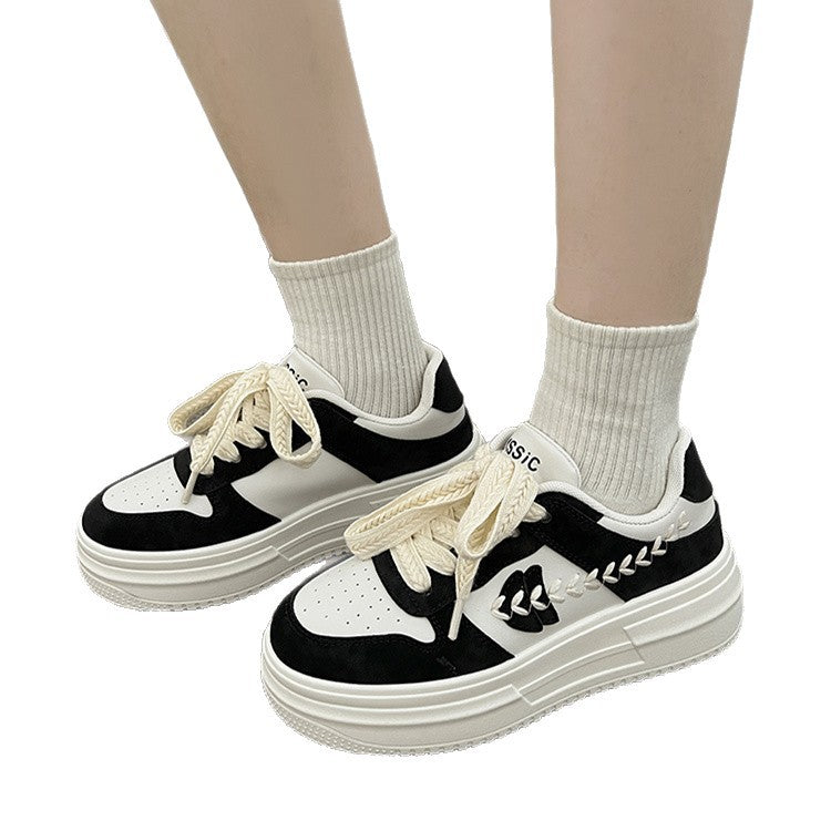 Damen Sneakers mit modischem Design und bequemem Plateau
