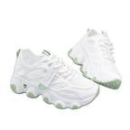 Damen Sportliche Sneakers mit atmungsaktivem Netzmaterial und dämpfender Sohle