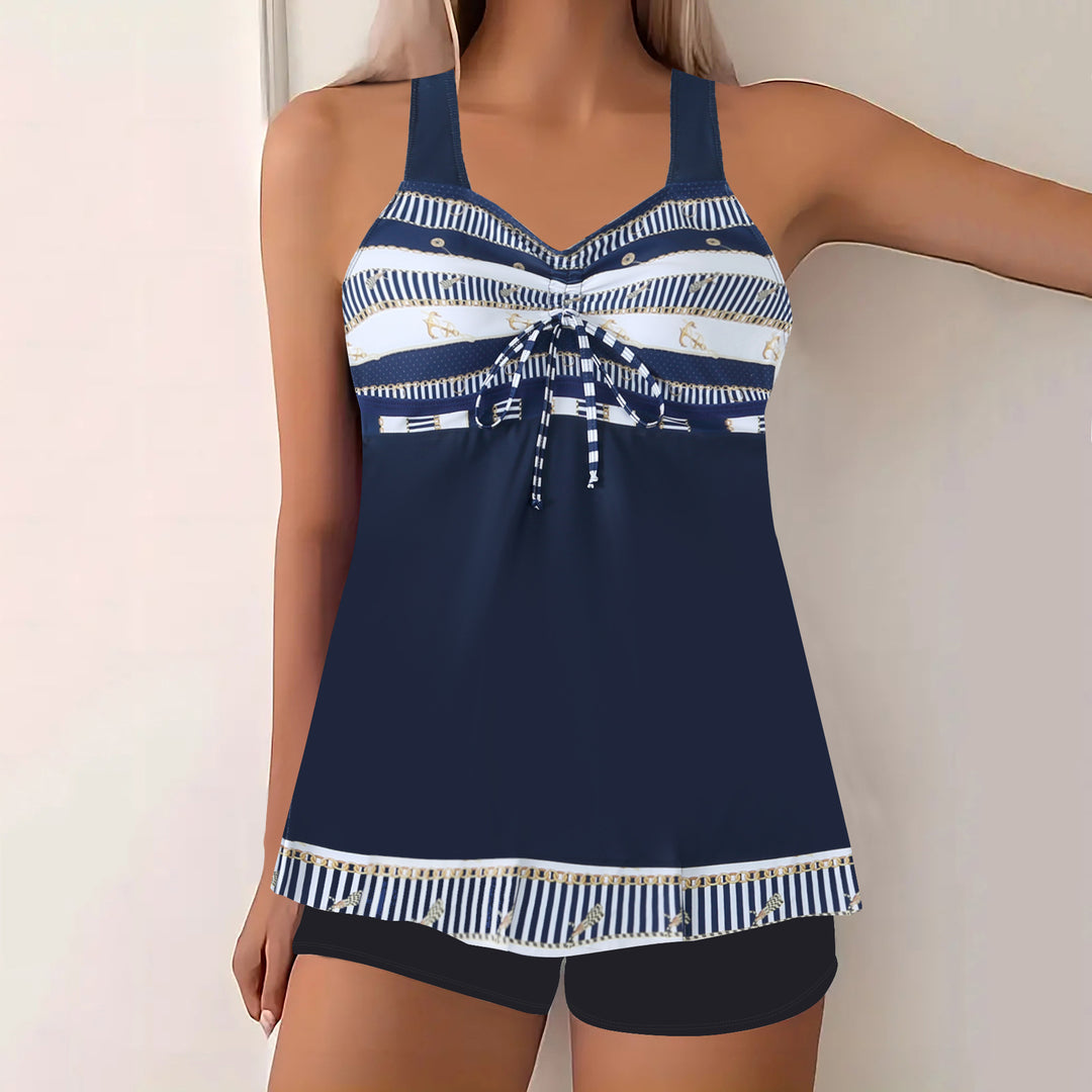 Damen Tankini-Oberteil mit Shorts R&B