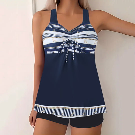 Damen Tankini-Oberteil mit Shorts R&B