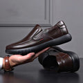 Damen Bequeme Leder Slipper R&B