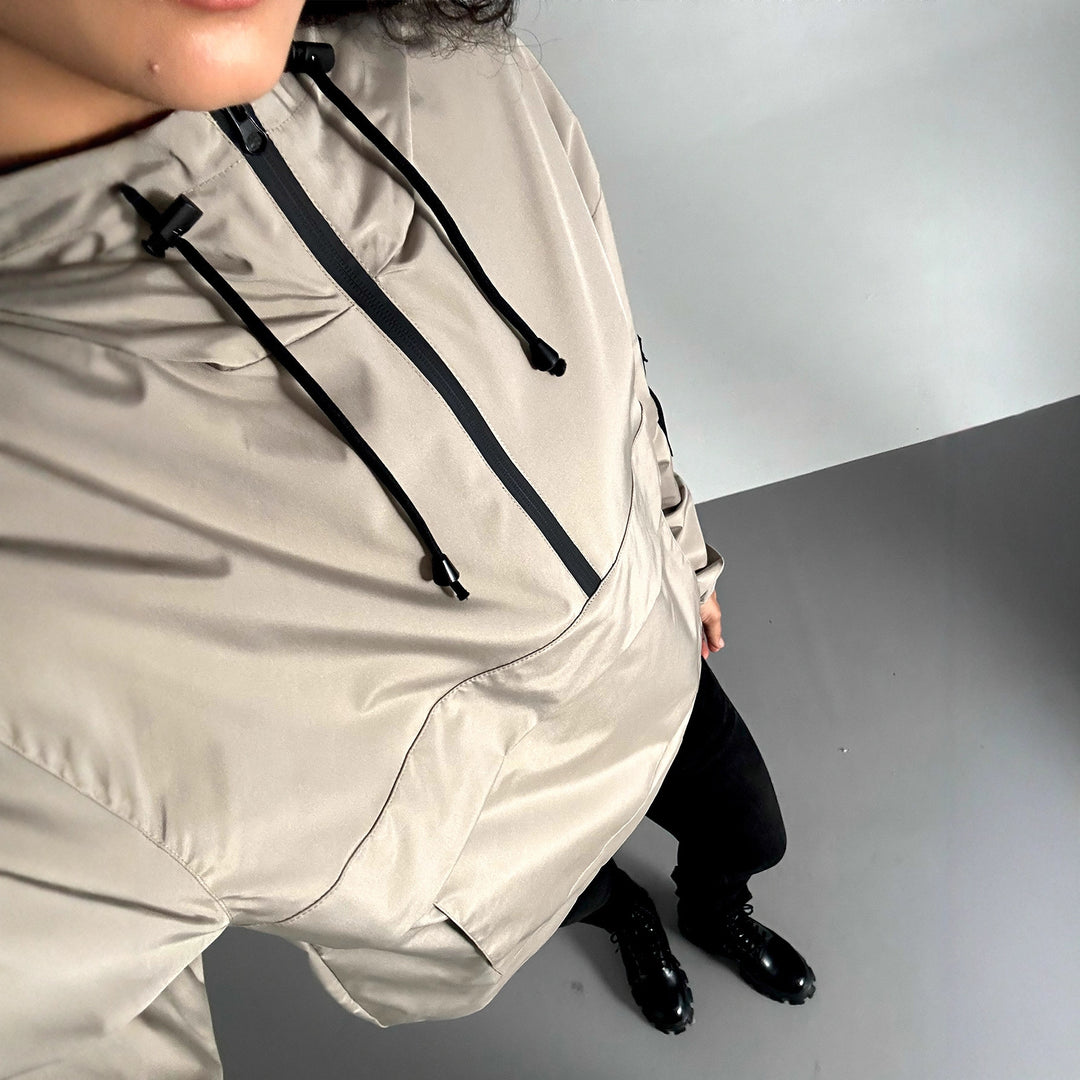 Damen Funktionsjacke mit praktischen Taschen und verstellbarem Bund R&B