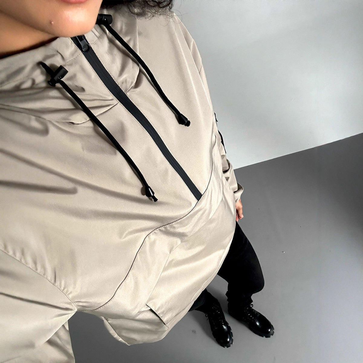 Damen Funktionsjacke mit praktischen Taschen und verstellbarem Bund R&B