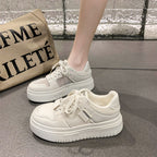 Damen Trendige Sneakers im sportlichen Design mit atmungsaktiver Mesh-Oberfläche