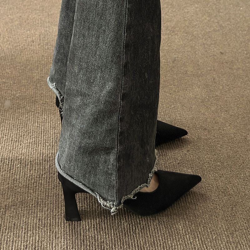 Damen elegante Business-Pumps mit dekorativem Absatz R&B