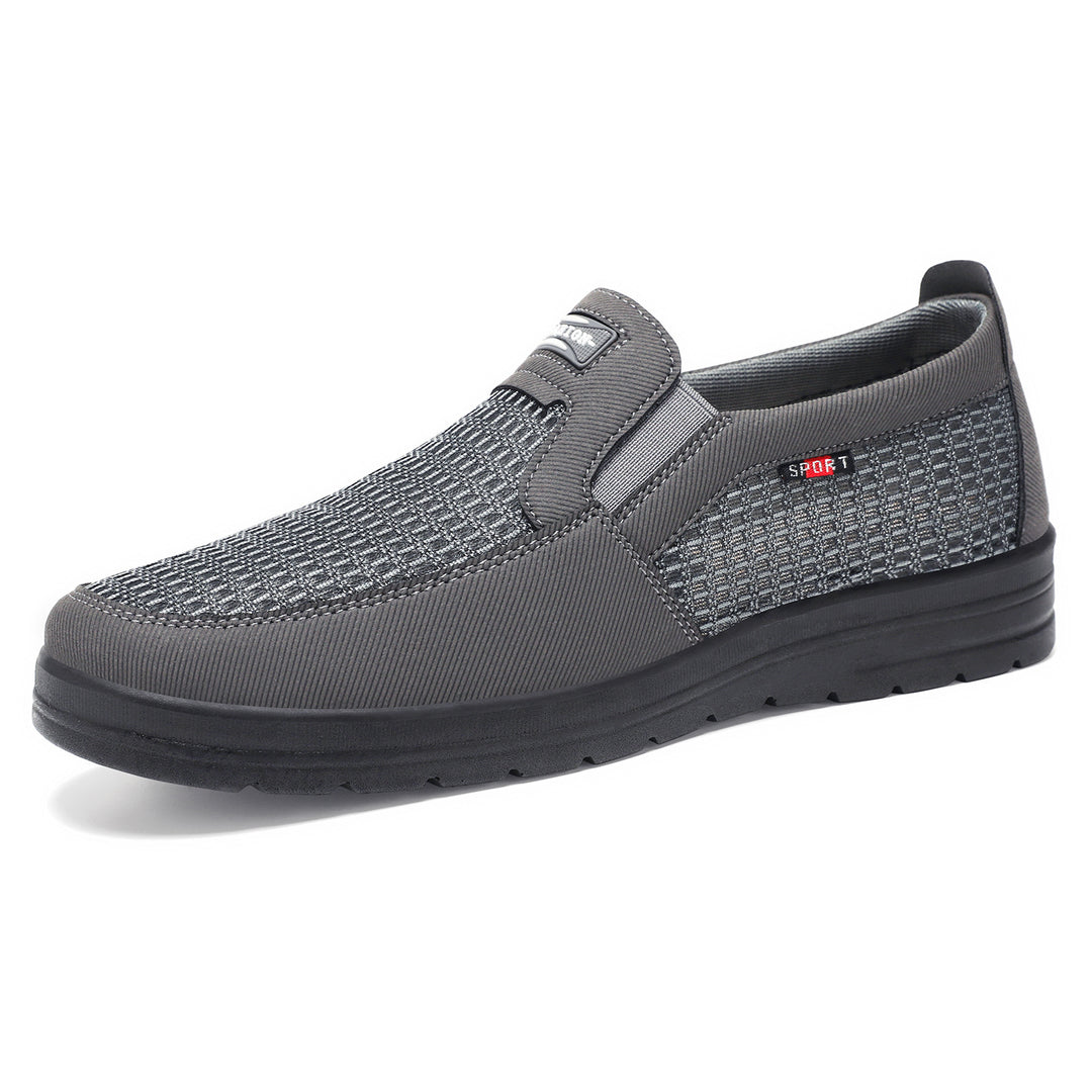 Damen Sportliche Komfort-Slipper mit elastischen Einsätzen R&B
