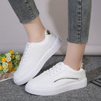 Damen Modische und elegante Sneaker mit metallic Akzenten R&B