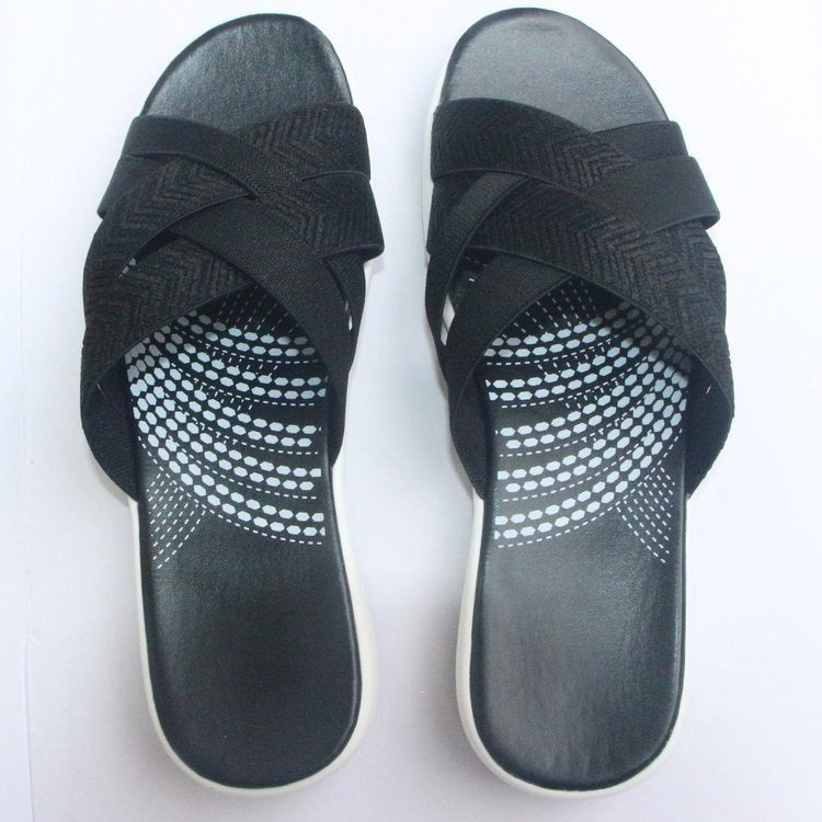 Damen Komfortable Riemensandalen mit verstellbaren Riemen R&B