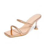 Damen Glamouröse High Heels mit verziertem Absatz und eleganten Riemen R&B