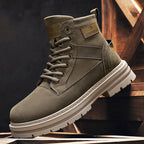 Damen robuste High-Top Stiefel mit praktischer Schnellschnürung und verstärktem Profil R&B