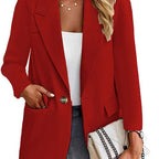 Damen Blazer mit modischen Taschen und elegantem Schnitt R&B