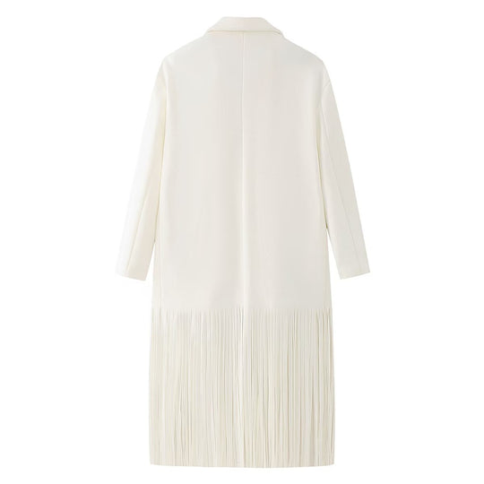 Damen Fransen-Blazer mit eleganter Passform und modernem Design R&B