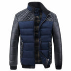 Herren gesteppte Technikjacke mit modernem Design