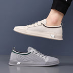 Damen Freizeit Sneakers mit elastischem Strick-Obermaterial und flexibler Sohle R&B