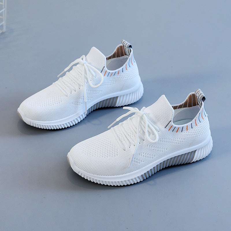 Damen Atmungsaktive Freizeit-Sneaker mit elastischem Einstieg und rutschfester Sohle R&B