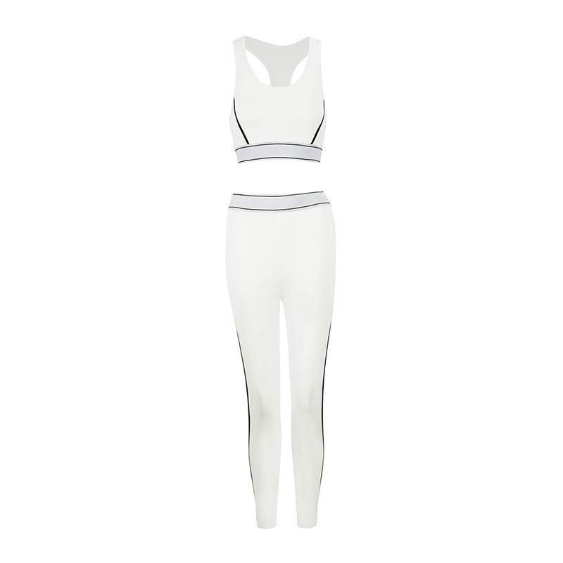 Damen Sportliches Zwei-Teiliges Set mit ergonomischem Design und atmungsaktiven Materialien R&B
