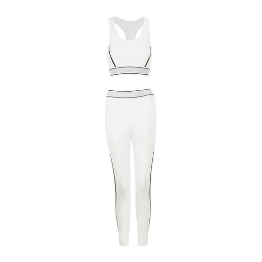 Damen Sportliches Zwei-Teiliges Set mit ergonomischem Design und atmungsaktiven Materialien R&B