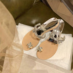 Damen Glamouröse Slippers mit funkelnden Strassdetails und komfortabler Sohle R&B
