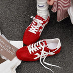 Damen Sportliche Sneakers mit atmungsaktivem Obermaterial und rutschfester Sohle R&B