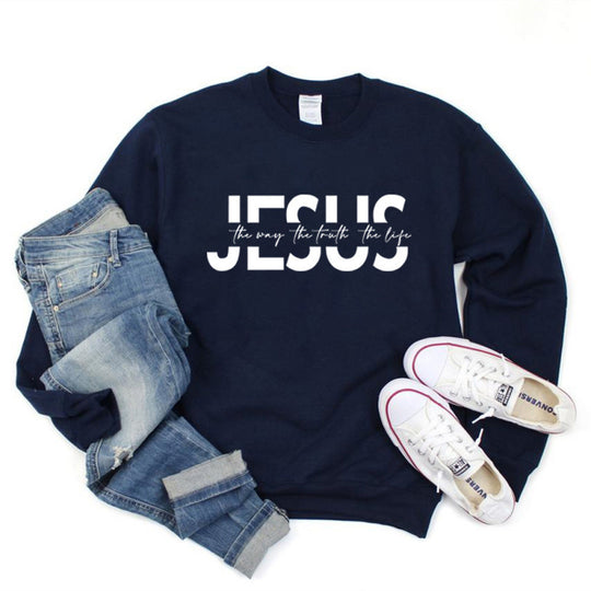 Damen lässiger Sweatshirt mit inspirierendem Spruch und hohem Tragekomfort R&B