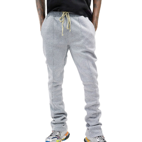 Herren modische Sweatpants mit verstellbarem Bund und kontrastierenden Seitenelementen R&B