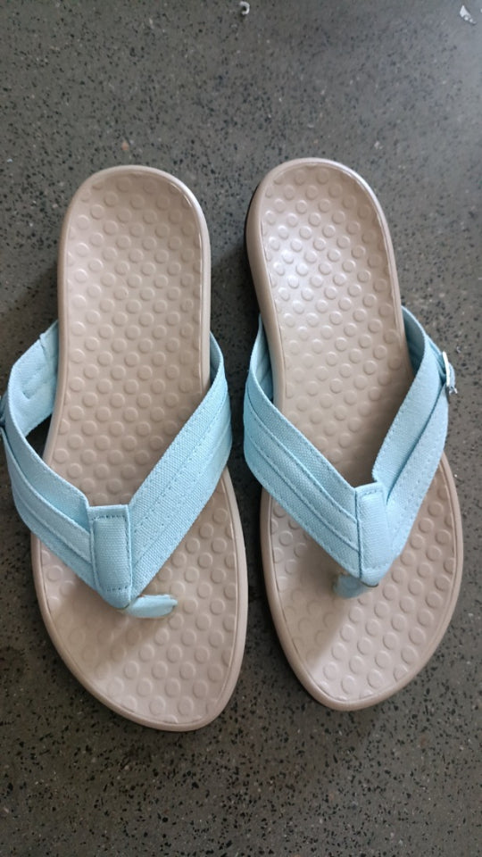 Damen Ergonomische Zehentrenner-Sandalen R&B