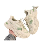 Damen Chunky-Sneaker mit atmungsaktivem Obermaterial und rutschfester Sohle R&B