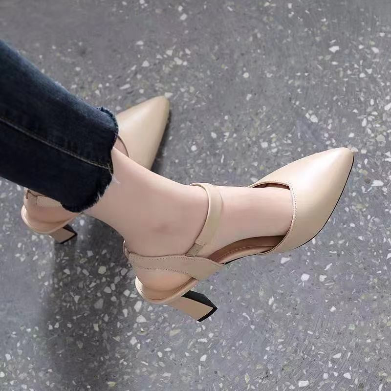 Damen Elegante Slingback-Pumps mit komfortablem Schnitt und hochwertiger Riemenelement R&B
