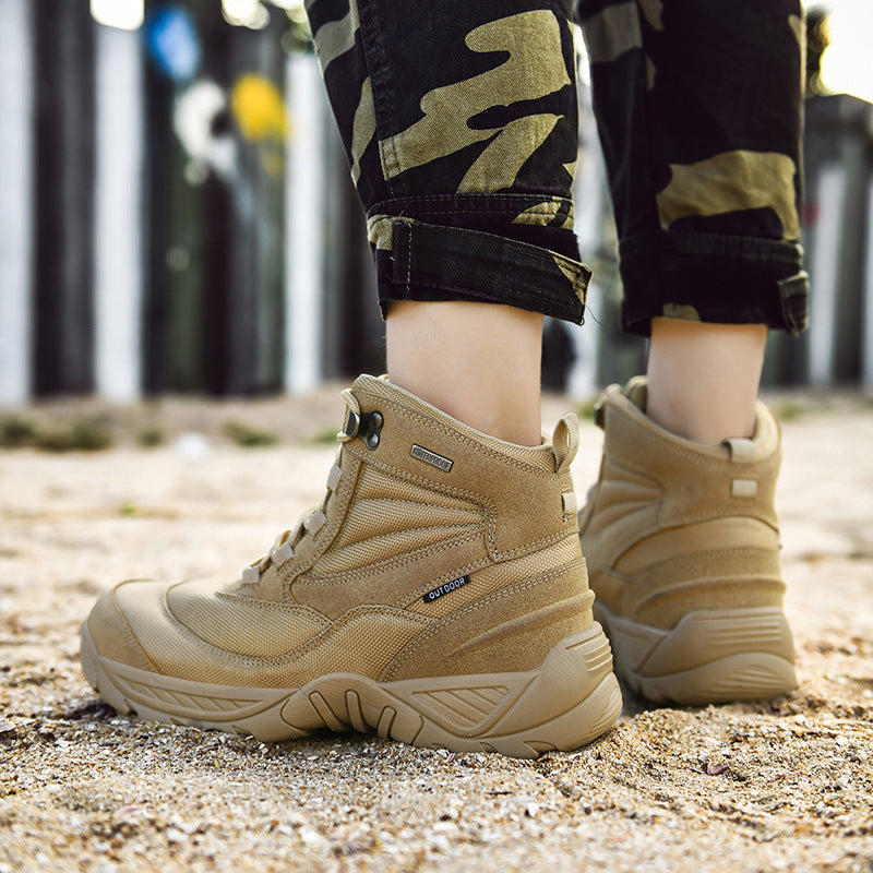 Herren Multifunktionale Outdoor-Schuhe mit hohem Knöchelschutz R&B