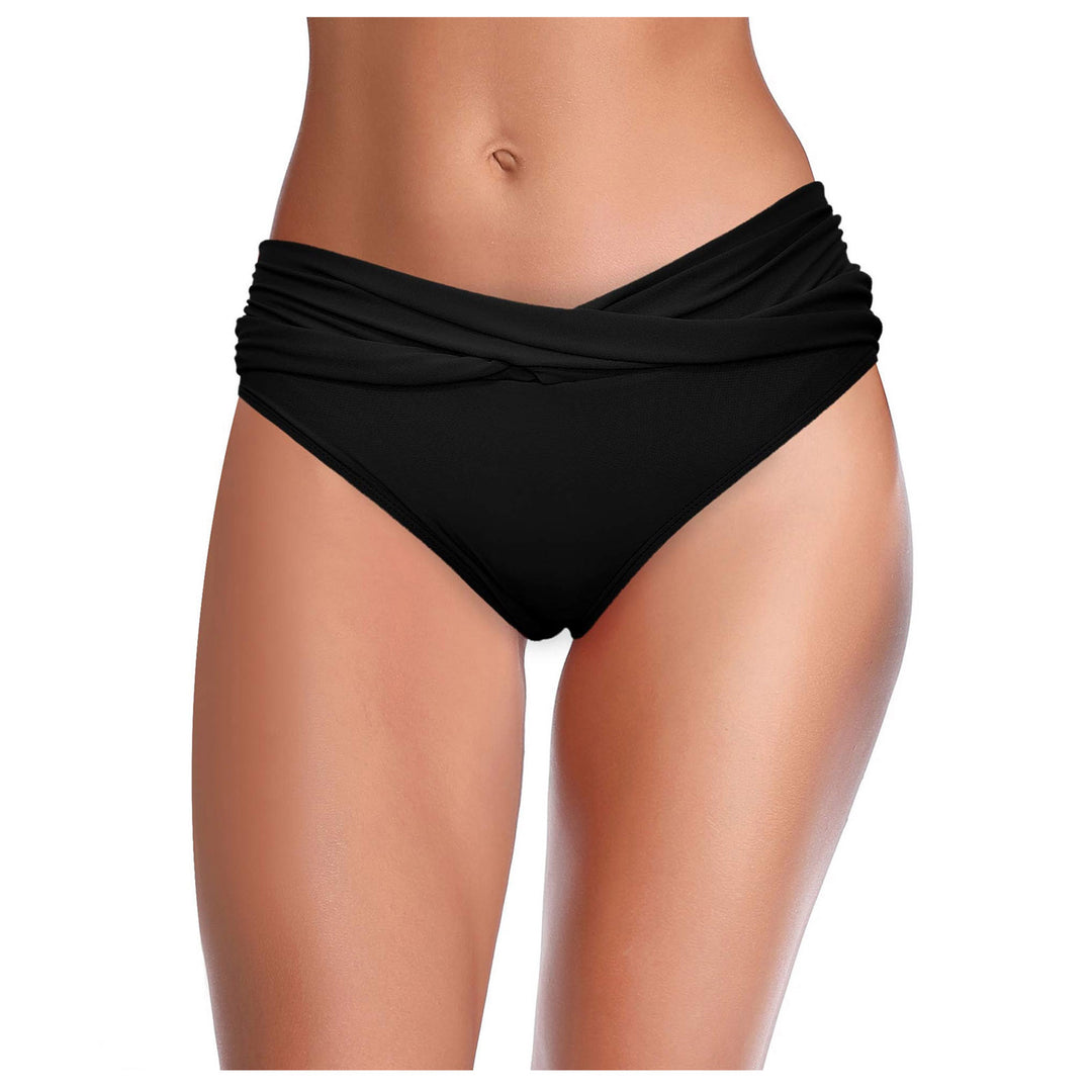 Damen Bikini-Hose mit elegantem Wickeldesign R&B