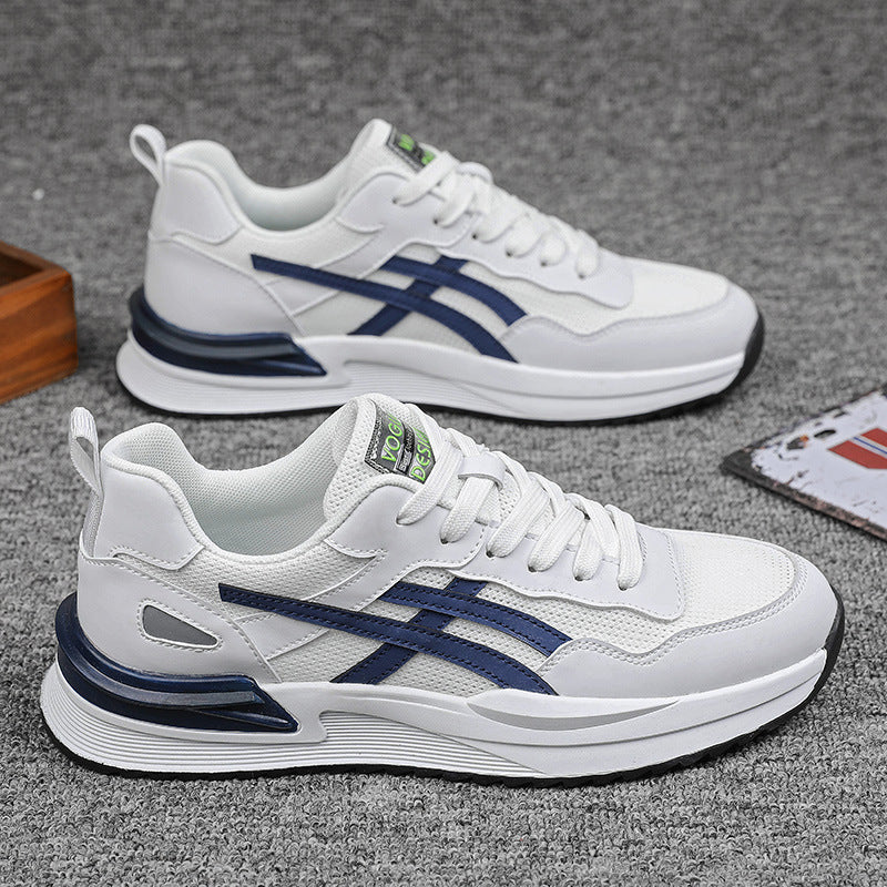 Damen Sportliche Sneakers mit dämpfendem Komfort und atmungsaktiver Oberflächenstruktur